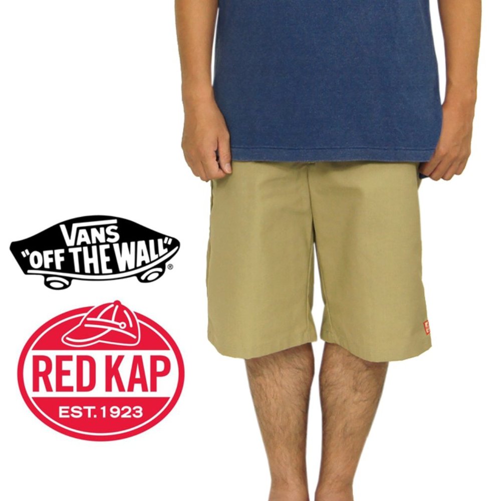 NEW NWT Vans x Red Kap Collaboration Chino Shorts